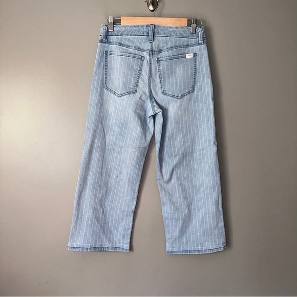 7 for all mankind Jen 7 striped cropped wide leg pants - Picture 4 of 6